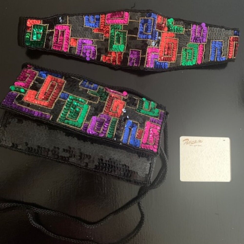 Clutch purse/belt combo-BLING!